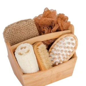 Bamboo Spa Basket